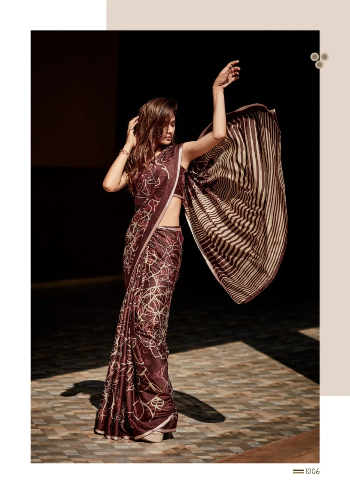 Kashvi Creation Valishka Vol 5 Fine Crape Wholesale Fancy Sarees Catalog — Wholesale Sarees, Kashvi Creation wholesale from Surat - Gallery Image 5